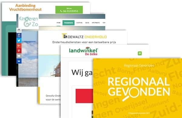 Webdesign voorbeelden